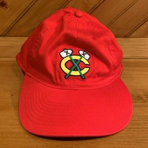 Chicago Blackhawks Embroidered Hat Brand New